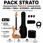 PACK ELECTRICO STRATO NATURAL - AMPLIFICADOR 10W - Imagen 4