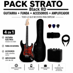 PACK ELECTRICO STRATO BLACK RD - AMPLIFICADOR 10W - Imagen 4
