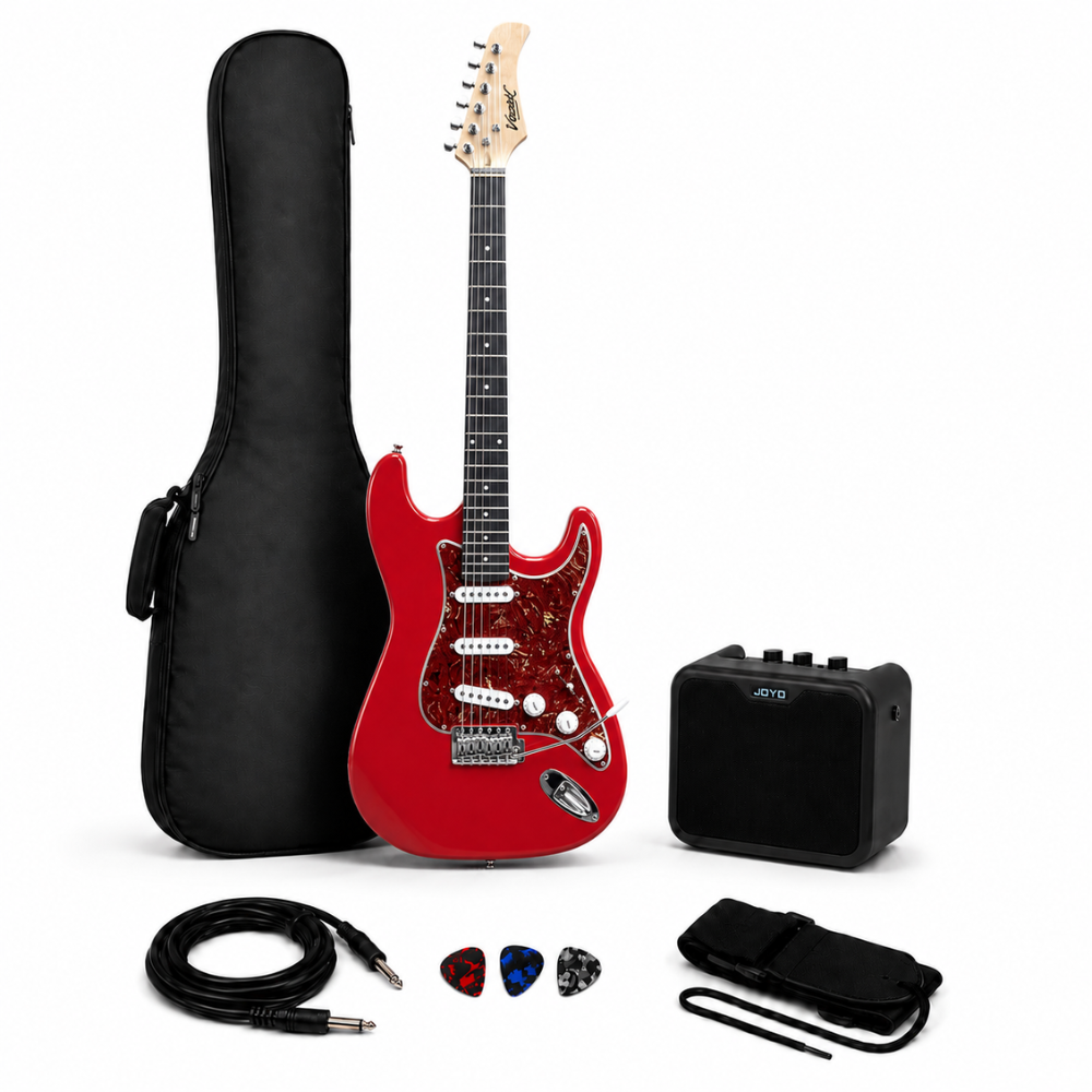 VOZZEX RED RD 1 PACK ELECTRICO STRATO RED RD - AMPLIFICADOR 10W - Imagen 1
