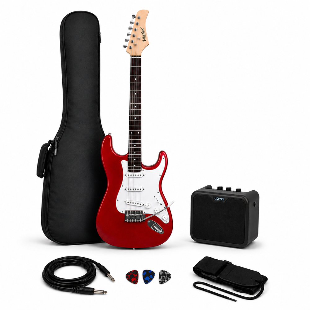 VOZZEX RED WINE 1 PACK ELECTRICO STRATO RED WINE - AMPLIFICADOR 10W - Imagen 1