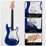 GUITARRA ELÉCTRICA STRATO BLUE - Imagen 2