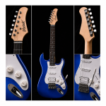 GUITARRA ELÉCTRICA STRATO BLUE - Imagen 4