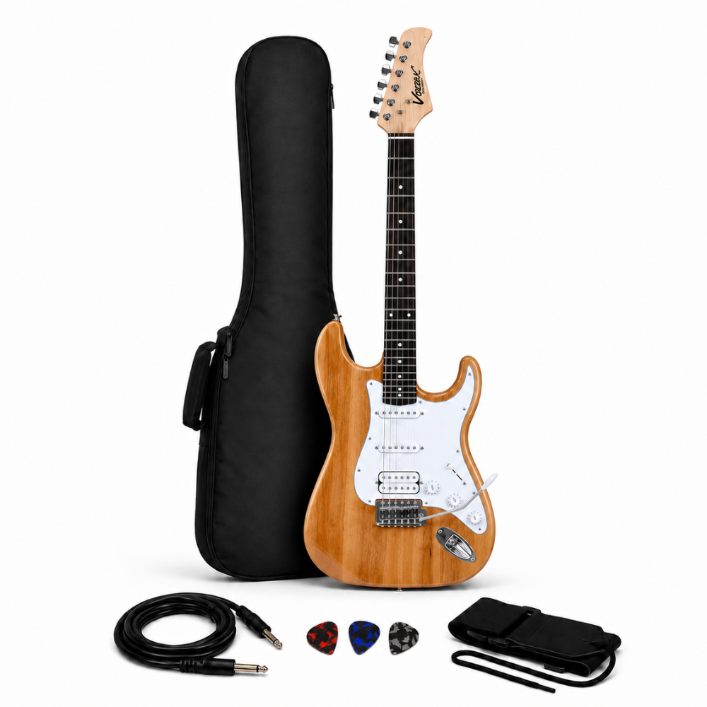 VOZZEX HUMBUCKER NATURAL 1 GUITARRA ELÉCTRICA STRATO NATURAL - Imagen 1