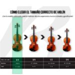 Violin Studio Brillo 4-4 - Imagen 6
