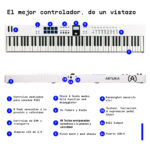 KEYLAB ESSENTIAL 88 MK3 WHITE - Imagen 6