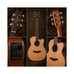 GUITARRA ELECTROACUSTICA GN20CE-NS NATURAL TAPA SOLIDA PACK - Imagen 5