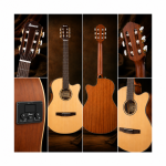 GUITARRA ELECTROACUSTICA AEG50N NATURAL HIGH GLOSS PACK - Imagen 5