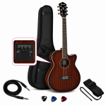 GUITARRA ELECTROACUSTICA AEG7MH VIOLIN SUNBURST HIGH GLOSS PACK