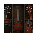 GUITARRA ELECTROACUSTICA AEG7MH VIOLIN SUNBURST HIGH GLOSS PACK - Imagen 4
