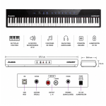 PIANO DIGITAL ALESIS CONCERT PACK - Imagen 2