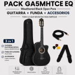 GUITARRA ELECTROACUSTICA GA5MHTCE WEATHERED BLACK OPEN PORE PACK - Imagen 3