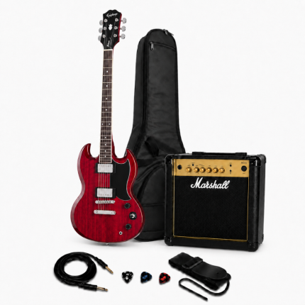 SG TRIBUTE VINTAGE CHERRY - MARSHALL 15W