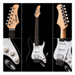 GUITARRA ELÉCTRICA STRATO BLACK - Imagen 4