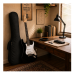 GUITARRA ELÉCTRICA STRATO BLACK - Imagen 6