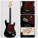 GUITARRA ELÉCTRICA STRATO BLACK RD - Imagen 2