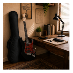 GUITARRA ELÉCTRICA STRATO BLACK RD - Imagen 6