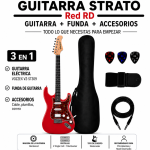 GUITARRA ELÉCTRICA STRATO RED RD - Imagen 3