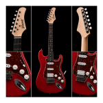 GUITARRA ELÉCTRICA STRATO RED RD - Imagen 4