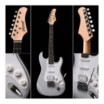 GUITARRA ELÉCTRICA STRATO SILVER - Imagen 4